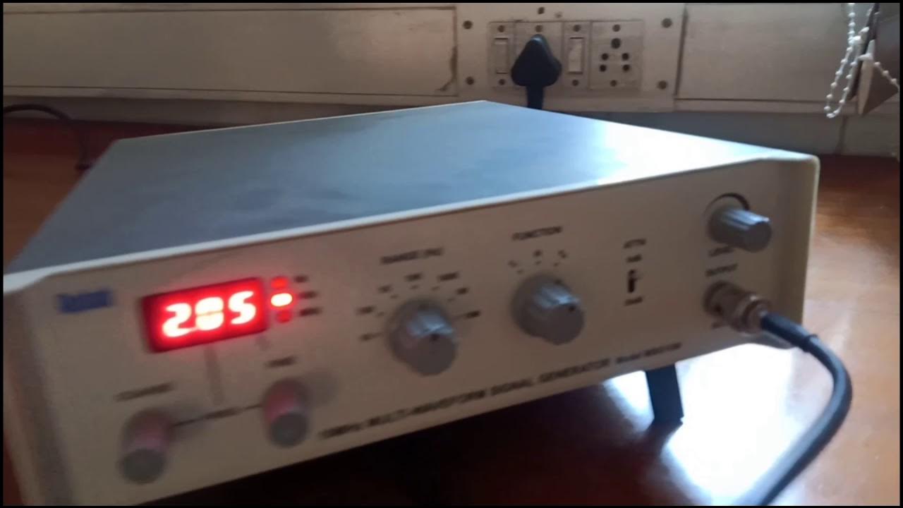FUNCTION GENERATOR IN HINDI March 5, 2021 YouTube