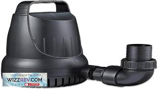 Anjon Fl1200 Submersible Magnetic Drive Flood Pump For Ponds Waterfalls 1200 Gph