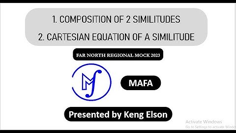 Similarity transformations 2