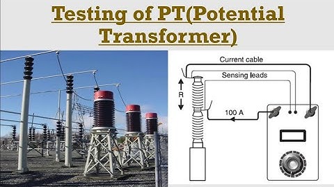 62-xiii) Testing of PT(Potential Transformer)