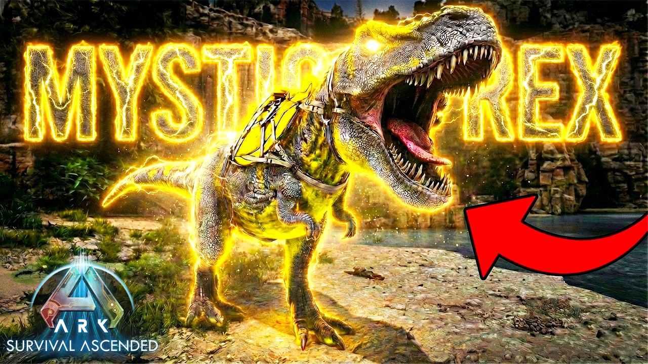 MYSTiC REX DAMAGENYA GA NGOTAK! SEKALi GiGiT iLANG SEMUA Di Ark Eternal Chaos