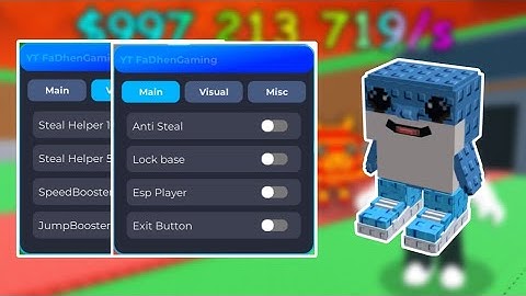 🔥 Steal a Brainrot Script 2025 – Instan Steal + Lock Base + Speed Jump + ESP + Anti Steal (Pastebin)