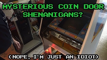 Arcade Coin Door Affecting Monitor Image?!  |  Arkanoid Troubleshooting