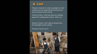B-CAF Artist Showcase Series - SPOTLIGHT (An Introductory video)