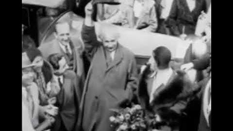 Albert Einstein: Archive Video