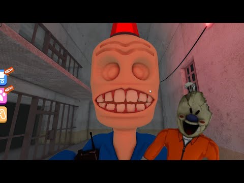 SIREN COP39S PRISON SCARY OBBY Ice Cream Rod vs SIREN COP39S PRISON full walkthrough All Jumpscare