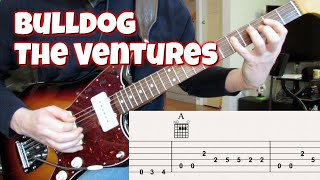 Bulldog (Ventures cover) chords