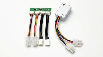 2 in 1 square 4pin fan simulator for Antminer S19K Pro