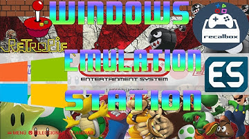 Emulationstation en Windows Todo configurado Recalbox Ps2 wii Dreamcast etc