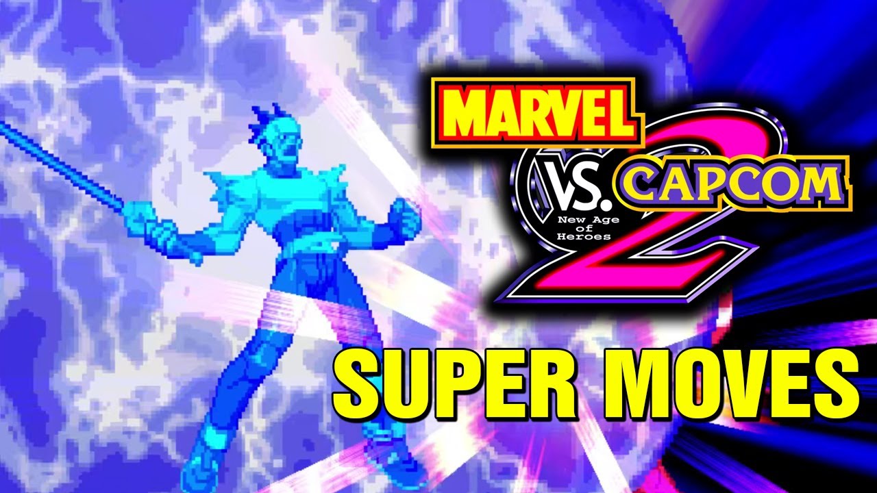 Marvel vs Capcom 2 All Hyper Super Combos Moves Arcade Console Xbox360 Dreamcast PS3