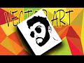 How do you draw vector art for beginners? [ Time lapse ]
