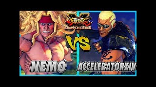 SFV CE 💥 NEMO Gill VS ACCELERATORXIV Nash 💥 Ranked Set 💥 SF5 CE ➤ Messatsu gou hadou