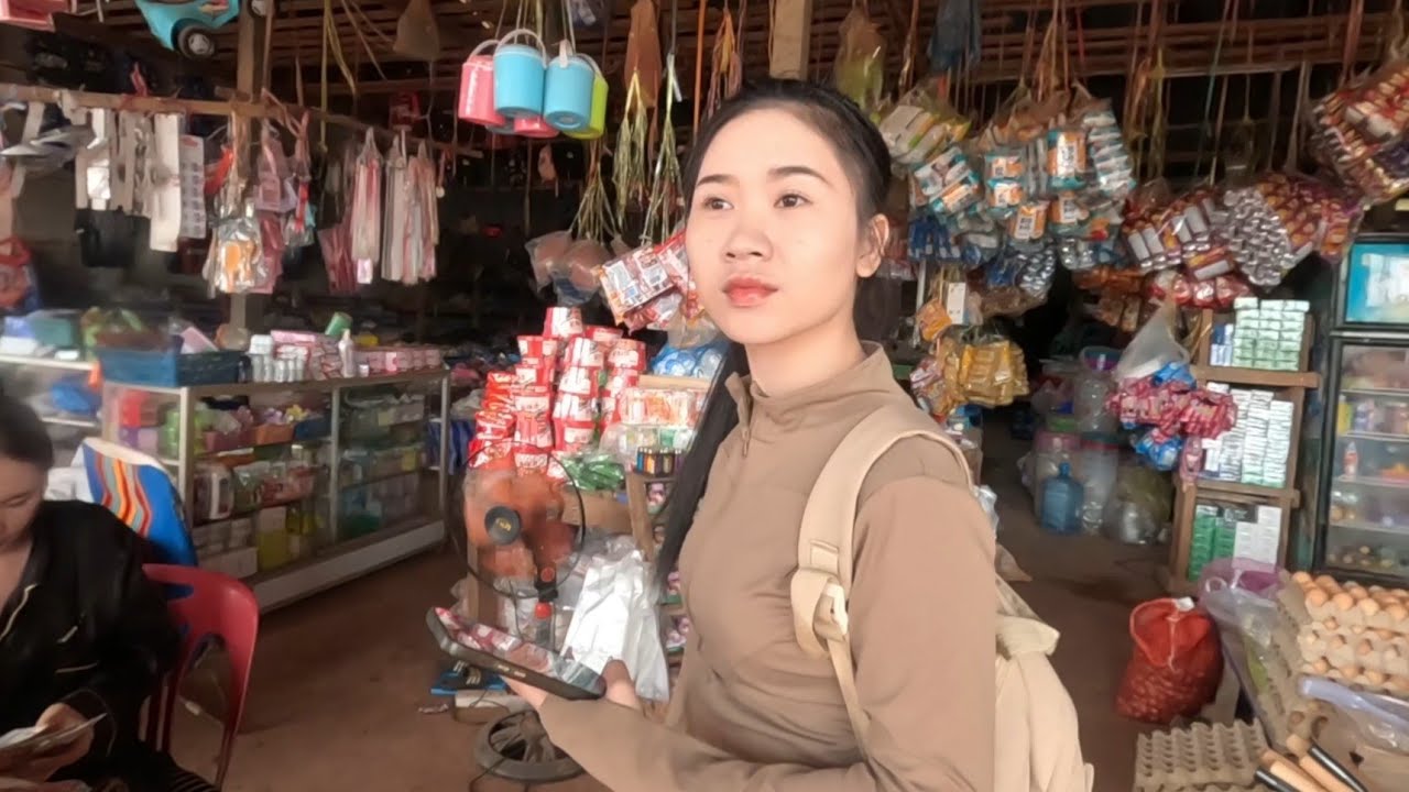 #น้องติน่า #สาวลาว ออกตามหาร้านเฝอเหมือนกับตามหารักแท้จากเธอเลยนะ​ หนุ่มไทยกับสาวลาวพาชมหมู่บ้านชนบท