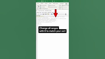 Automatically sort spreadsheet as you type #tutorials #excel #friday #exceltips #exceltraining