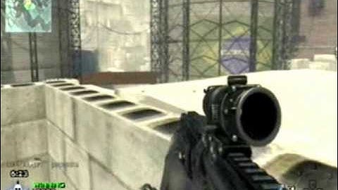 MW2 Team Deathmatch on Quarry M16 ACOG