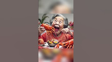 Bà Tám thử thách mukbang màu cam #ai #aivietnam #chatgpt