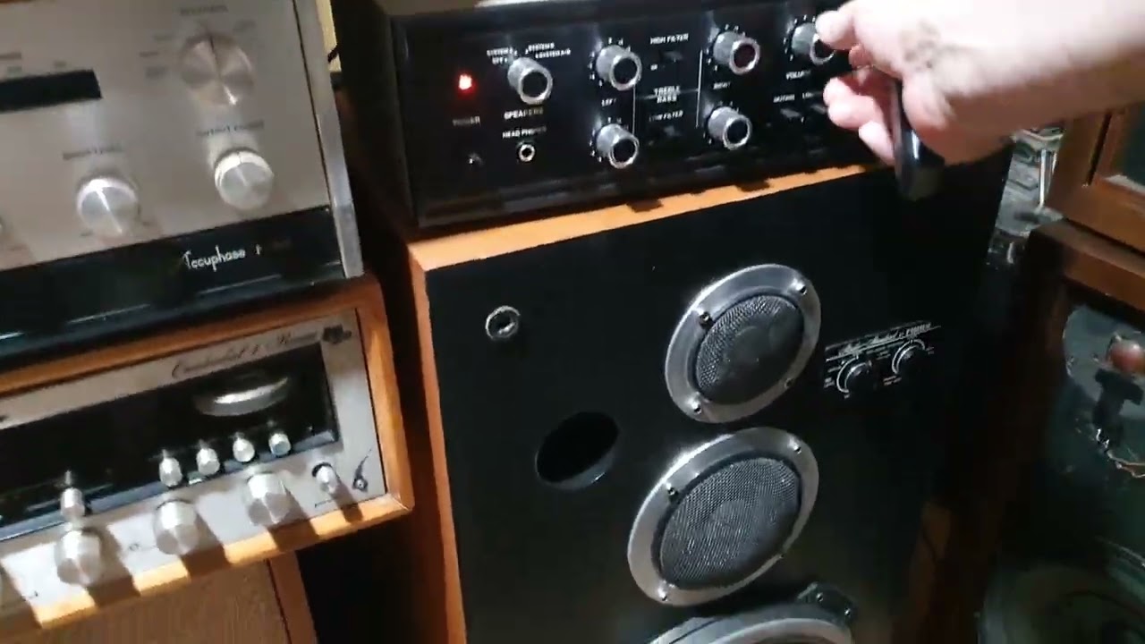 SANSUI AU / ING. KIKUCHI SERIES HIEND 1969 ! SPEAKERS THE FISHER