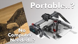 Atomstack P9 M40 Unboxing and Review....Portable Laser Engraver??