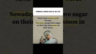 Powerful words said by APJ sir