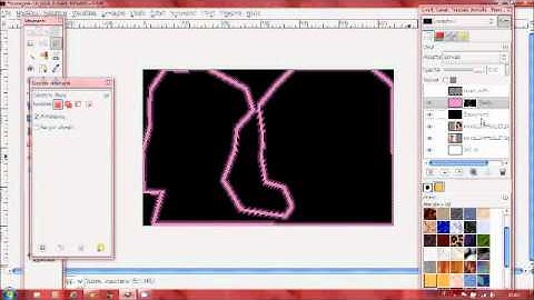 Videotutorial - Effetto neon alieno intorno a un soggetto - Gimp
