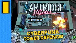 Cyber Security | Cartridge Defense (Cyberpunk Tower Defense Deckbuilder) screenshot 2