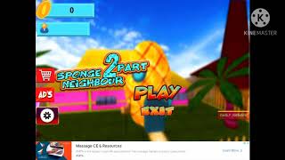 SPONGE FAMILY NEIGHBOR 2: SQUID ESCAPE 3D GAME | LEVEL 1 WALKTHROUGH screenshot 2
