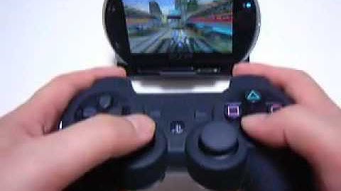 PSPgo play with Bluetooth connected PS3 Controller