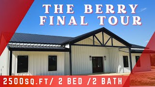Inside The Berry Barndominium Final Tour / 2500 sq.ft. / 2 BED / 2 BATH