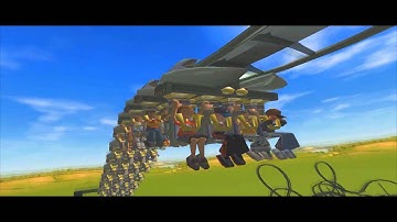 Afterburner: The Ultimate RCT3 Inverted Coaster!