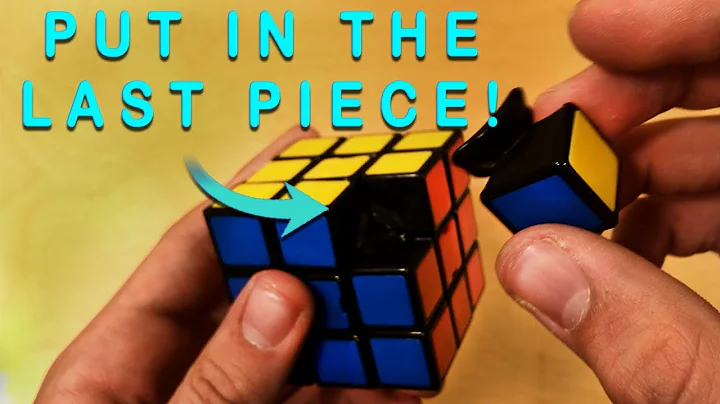 Rubik Küpünü Parçalara Ayırmanın ve Birleştirmenin Kolay Yolu!