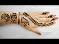 #Simple Arabic Mehndi Art Designs for hand 2019 *#New Latest Mehndi designs *Beautiful henna on hand