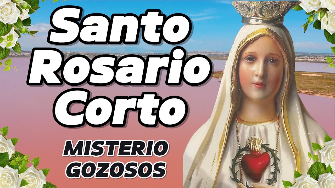 SANTO ROSARIO CORTO📿Hoy Lunes 9 de Marzo | Misterios Gozosos