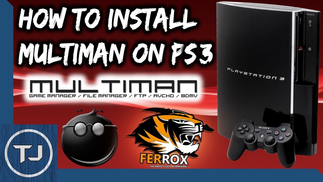 PS3 How To Install multiMAN On 4.82 Custom Firmware! *Jailbreak Required* -  YouTube