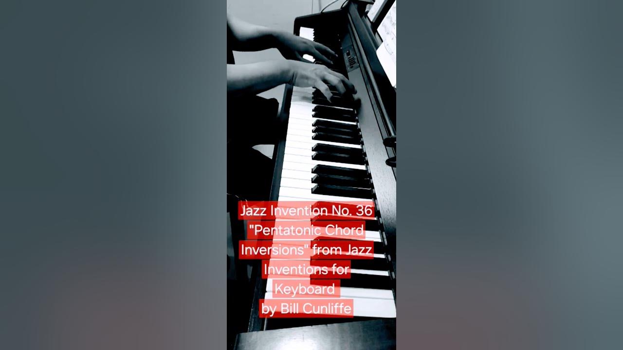 Excerpt from Jazz Invention No.36 from Jazz Inventions for Keyboard by Bill Cunliffe