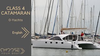 Class 4 Catamaran by O Yachts Guided Tour Video in English