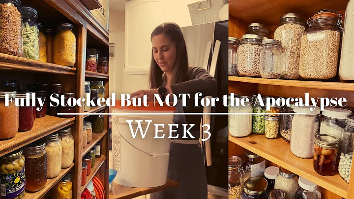 RESTOCK MY PANTRY WITH ME | Three Rivers Challenge | Bulk Food Storage