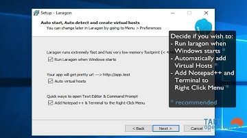 Laragon: Installing on Windows 10 System