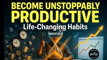 Lazy to Productive: Habits that make you More Productive - Tamil