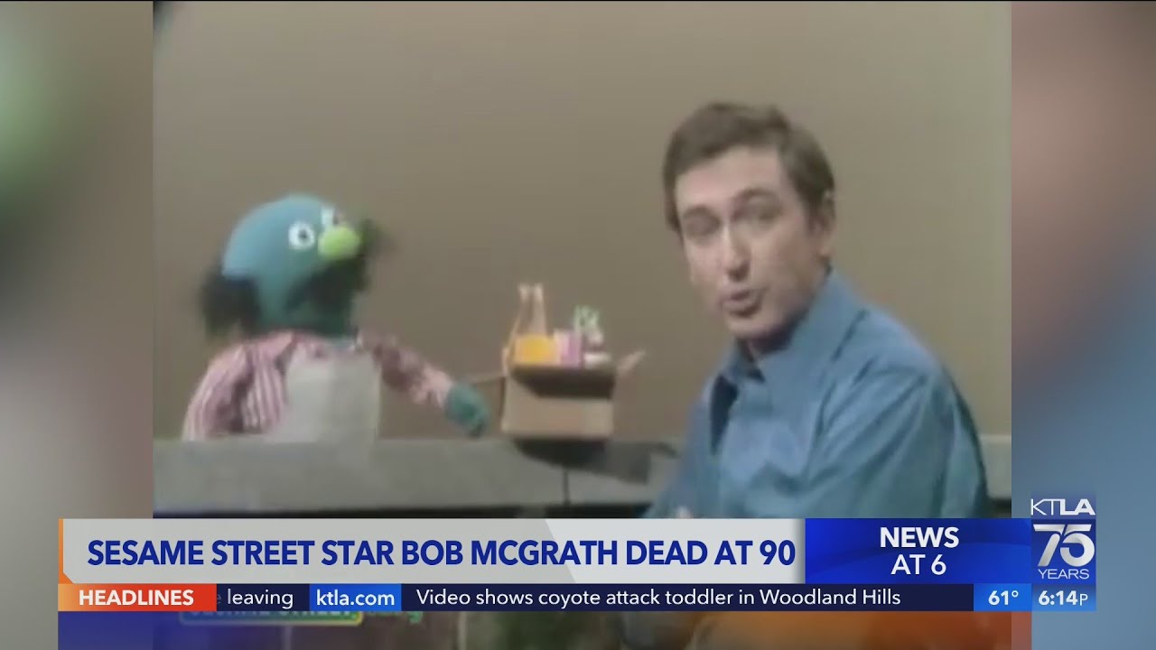 Bob McGrath, founding member of 'Sesame Street' cast, dies at 90