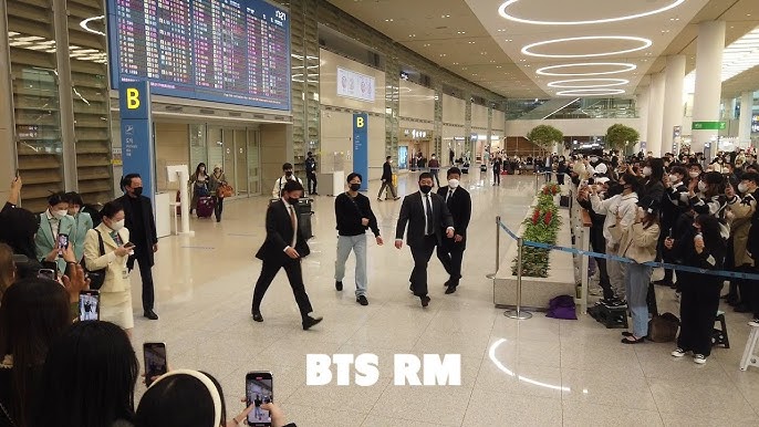Milan, Italy. 25th Feb, 2023. RM of BTS is seen during the Milan