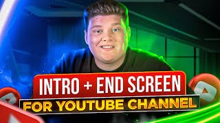 How to Make a Video Intro & End Screen for YouTube (2022 Tutorial): plus lower thirds and YT pop-up