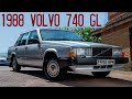 1988 Volvo 740 GL Goes for a Drive