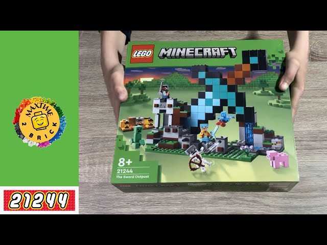 LEGO Minecraft 21244 - L'Avant-Poste de l'Épée