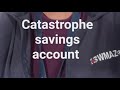 Catastrophe savings accounts
