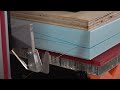 Foam cutting on a home made machine.