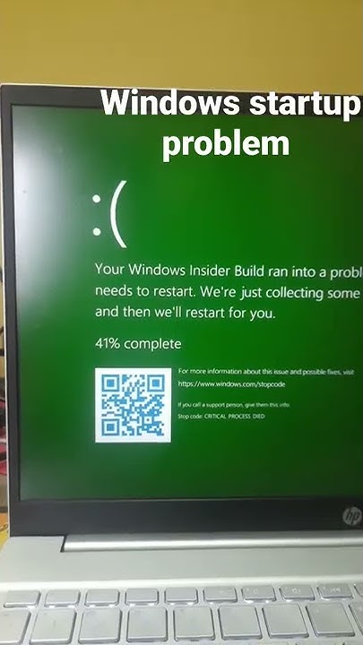 Windows Insider Build Hat Ein Problem Verursacht how to fix your windows insider build ran into a problem ? | windows