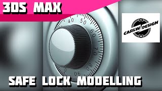 3DS Max - Safe Lock Modelling [Tutorial]