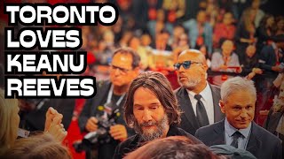 Information Keanu Reeves Stunned by MASSIVE Crowd at Good Fortune World Premiere | TIFF 2025 News