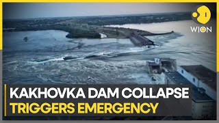 Nova Kakhovka damage sparks flooding, evacuation | Russia-Ukraine War Update | WION News