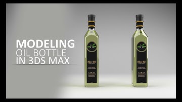 Modeling oil Bottle in 3ds max